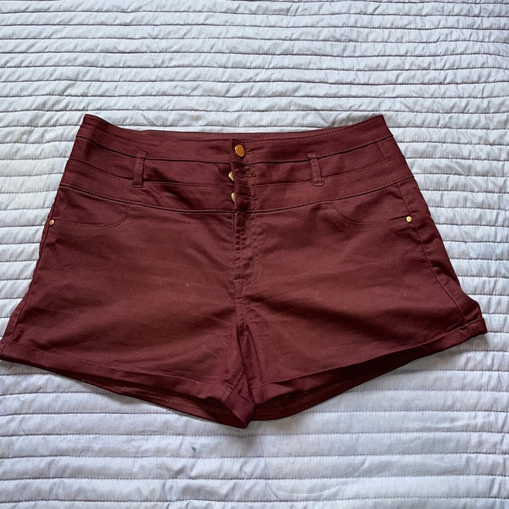 High waisted shorts